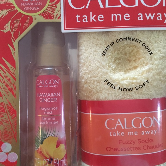 Calgon fragrance mist,body cream&fuzzy socks - Picture 2 of 4